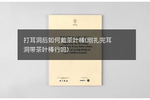 打耳洞后如何戴茶叶棒(刚扎完耳洞带茶叶棒行吗)